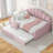 Full Size Upholstery Daybed Frame with Trundle-154307656