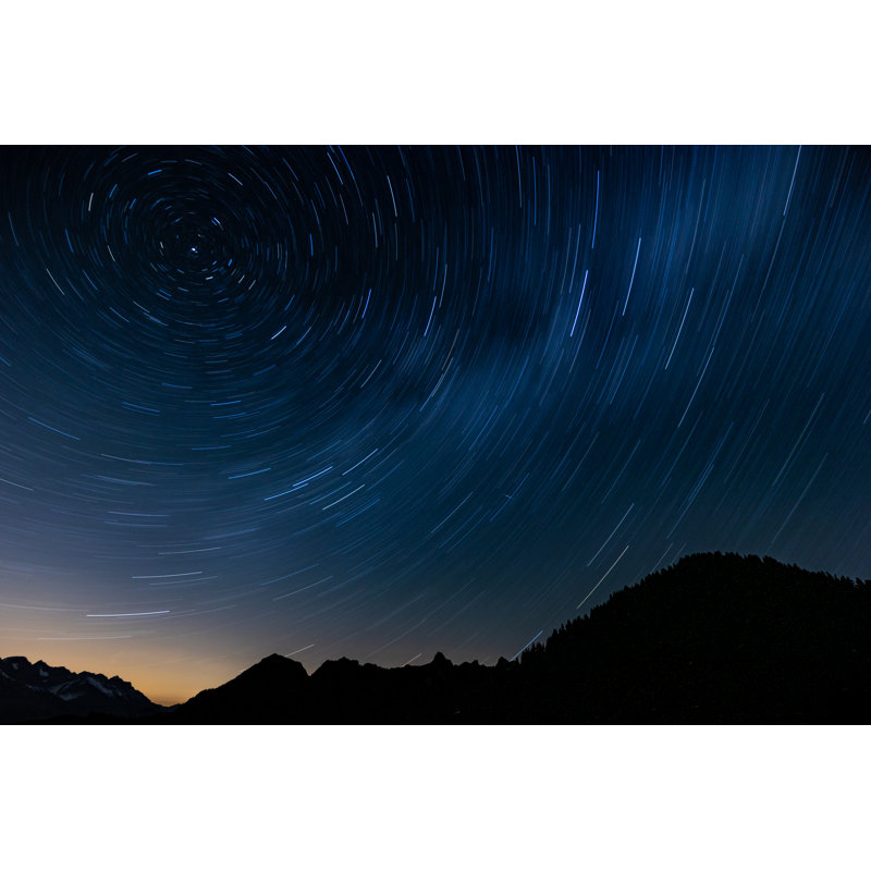 Naponee Star Trail - Wrapped Canvas Print, 30cm H x 46cm W x 3.8cm D