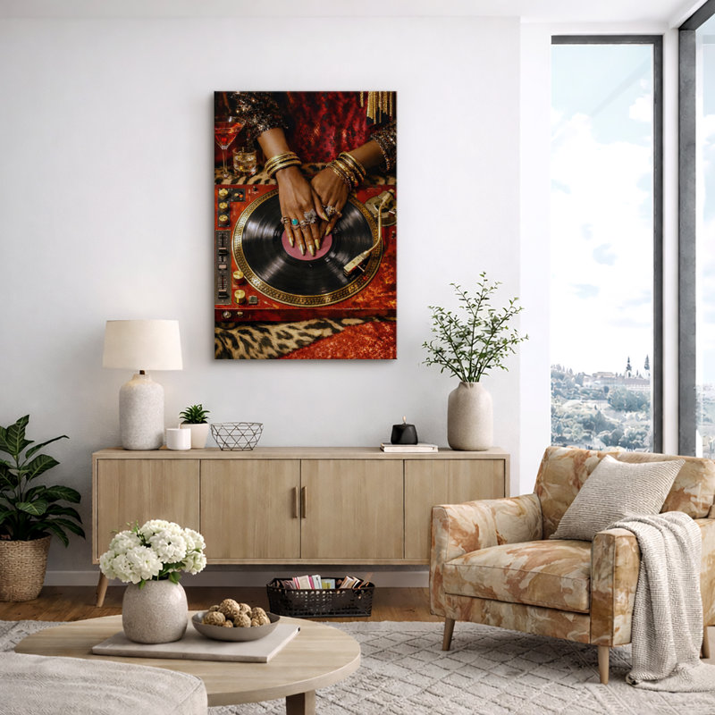 Reproduction d'art giclée sur toile de luxe, H 18 po x l 12 po x P 1,5 po, Toile tendue