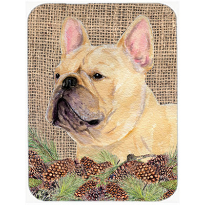 Caroline's Treasures French Bulldog Glass Cutting Board