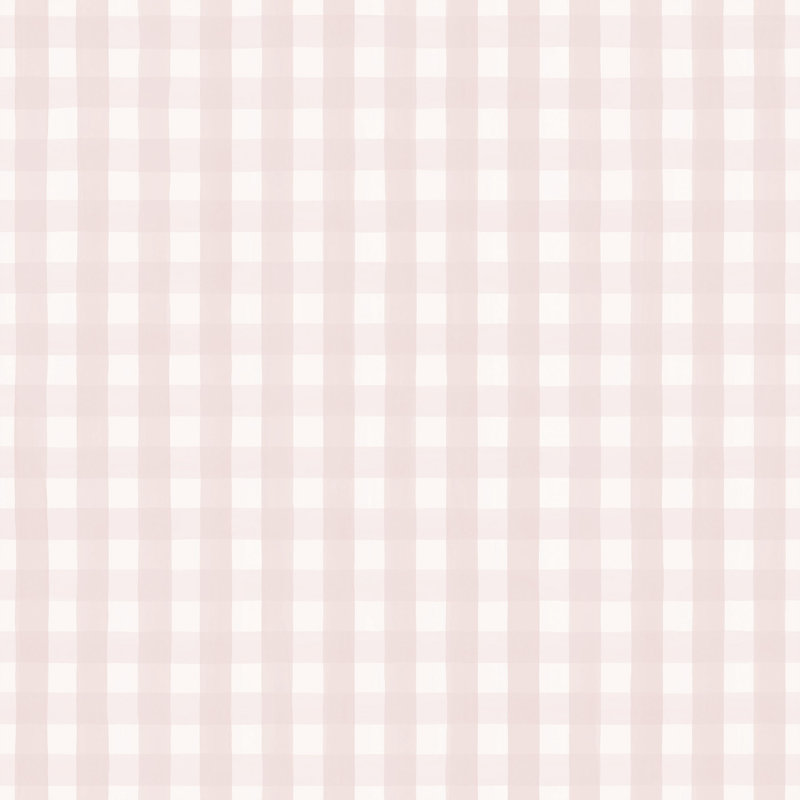 Superfresco Easy Hattie Gingham Wallpaper, Stone
