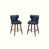 Similicuir bleu marine est en rupture de stock
