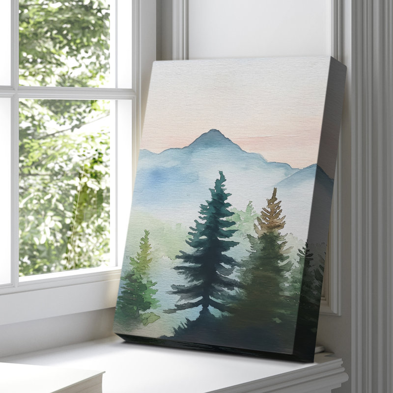 Toile tendue paysage LXV Gallery - prête à être accrochée, H 18 po x l 12 po