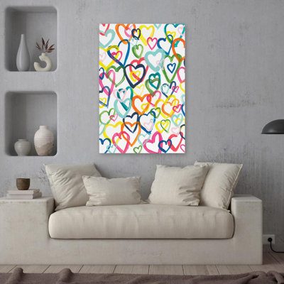 «Hearts In Multiples» - Art contemporain des fêtes romanesques