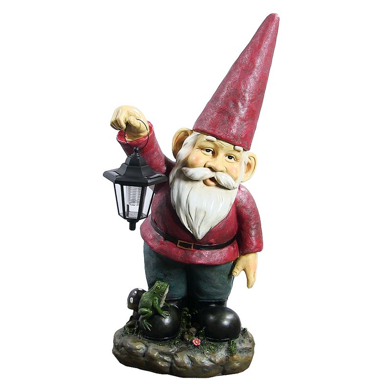 August Grove® Montenigro Fantasy & Sci-Fi Plastic Garden Statue ...