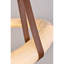 Lustre suspendu clair en cuir et acier albâtre clair-90643561-90643571-130743795