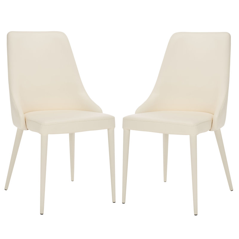 Bohy 19.1" H Upholstered Side Chair, PU White