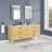 Boyle 72'' Double Bathroom Vanity with Quartz Top-1402904338