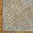 Alfa Rich Roemer Geometric Gray & Gold Washable Woven Cotton Area Rugs for Living Room Bedroom Kitchen-1326012437