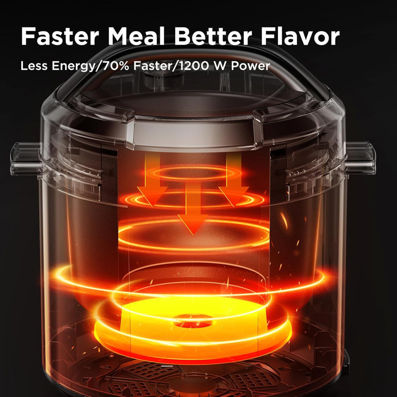 Comfee 6L Smart Pressure Cooker - 9 Cooking Functions
