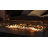 Wilfrid 12" H x 40.5" W Concrete Propane Outdoor Fire Pit Table with Tank Cover and Wind Guard-1294242377