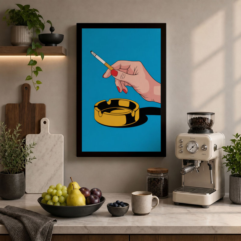 Print, 24x16 - 61.0 x 40.6 cm, Ochre Border