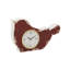 Horloge de table analogique analogique rouge