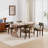 Rustic Upholstered Dining Chairs, Side Chairs With Solid Wood Frames Set Of 2-1372295717-1362306357