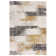 Abrienne Soft Lines Gold/Grey/Black Rug
