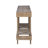 62.9" Vintage Entryway Table - Fir Solid Wood with Natural Grain, 6 Reinforced Legs & 4.5" Thick Desktop, Metal Rivet Decor & Plank Under-Shelf, Console Table for Hallway, Living Room-1769507715