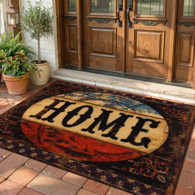 Tapis d'entrée antidérapant Coir