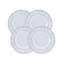 Flora Earthenware Salad/Dessert Plate-2044704397