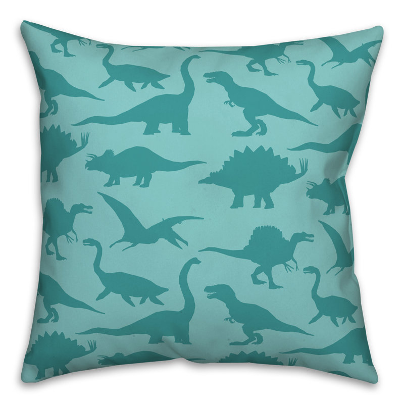Housse de coussin carrée/insert, Sarcelle / sarcelle