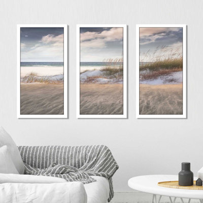 Reproduction de peinture à l'acrylique «Parmi la mer»