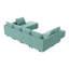Canapé modulaire en U avec repose-pieds Coss-71563822