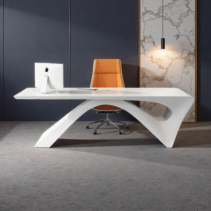Bureau simple et moderne, H 29,53 po x l 70,87 po x P 27,56 po