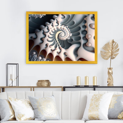 Wrightson White Fractal Universe I - reproduction sur toile