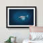 Swimming Dolphin - Picture Frame Painting Print-55617164-55617169