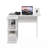 41.14'' W L-Shaped Computer Desk with Bookshelf-775387304