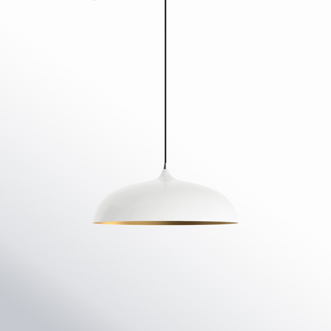 Harleigh Shaded Dome Pendant Wade Logan® Shade 