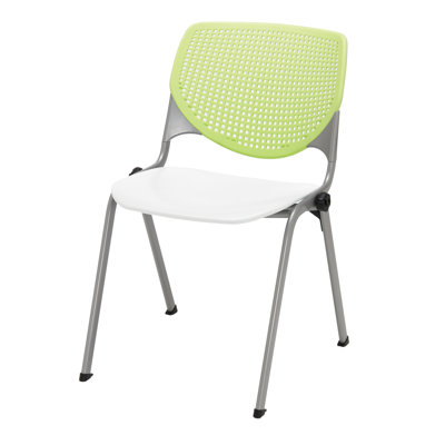 Chaise empilable en poly sans accoudoirs Kool