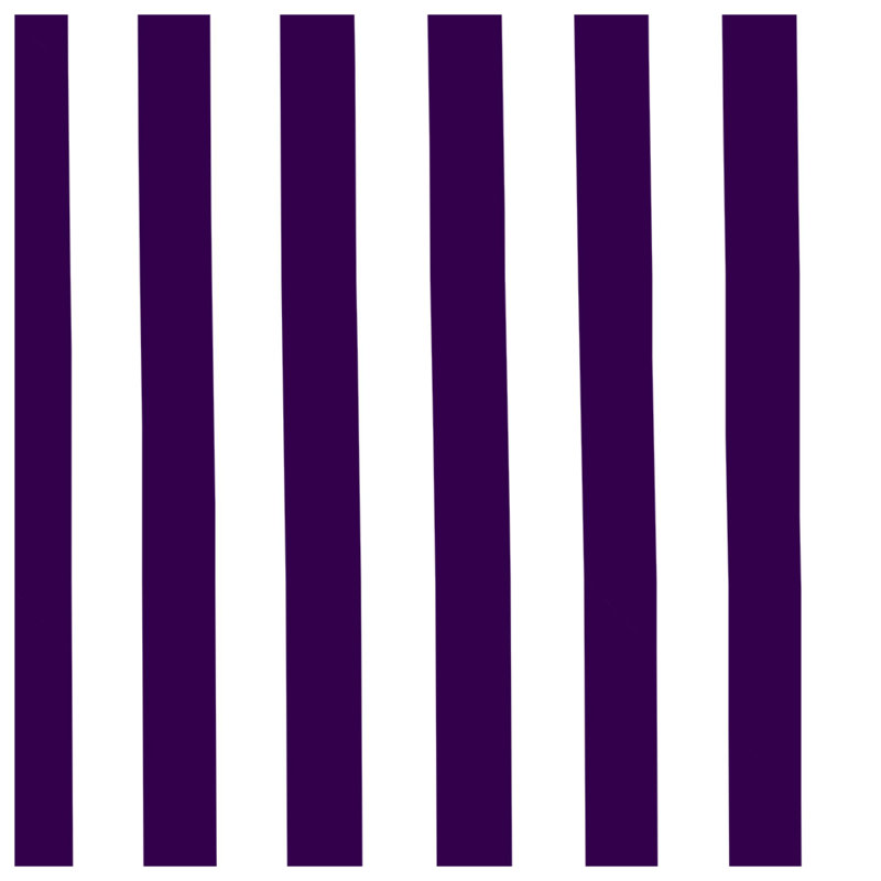 Purple Stripes Blankets, L 60 po x H 80 po