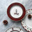 Nutcracker Bone China Salad/Dessert Plate