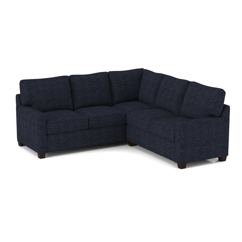 Brooks 90" Wide Symmetrical Corner Sectional, Fluff Alabaster