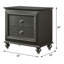 Table de chevet 2 tiroirs Woodlynne-263657584