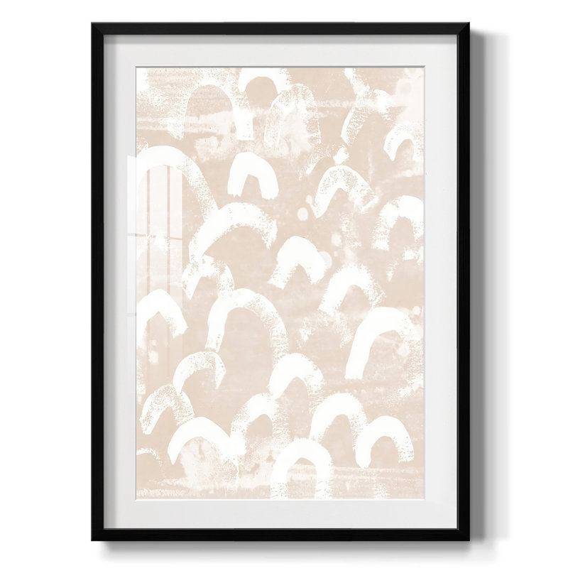 Gravure sur terre II - impression encadrée, H 28,5 po x l 20,5 po, Noir