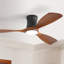 Ventilateur de plafond 48 po à DEL à intensité variable de 48 po avec lumières DEL et télécommande-907797925