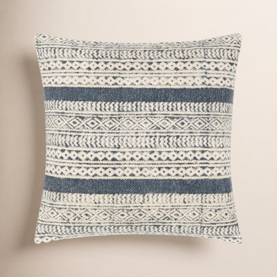Zetta Geometric Cotton Throw Pillow