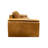 Hudson 88" Top Grain Leather Sofa, 3-Seat Couch with Solid Wood Frame