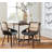 Adjoa 18.5 " H Tufted Faux Leather Upholstered Bamboo and Poplar Solid Wood Armchair-1882665832