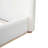 Elegant Upholstered Bed with Solid Wood Frame, Unlocking a New Experience of Comfortable Sleeping, King, White