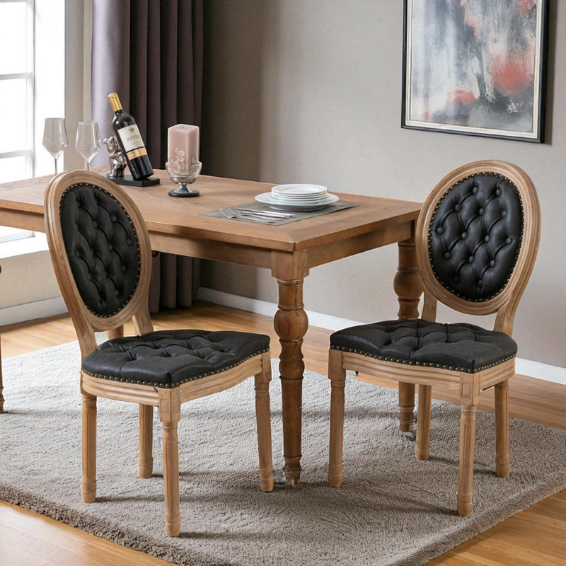 Chaise d'appoint Clairevale, Noir