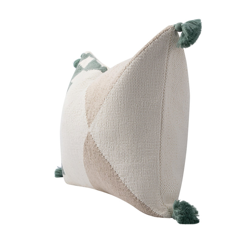 Lumbar Pillow Cover & Insert, Aqua