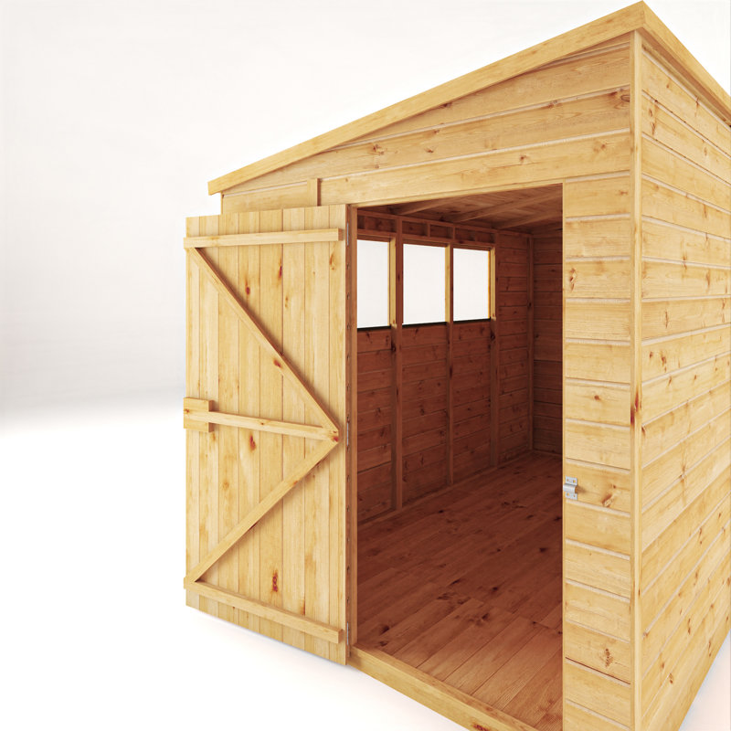 Mercia 10 x 6 Woodsman Shiplap Pent Shed