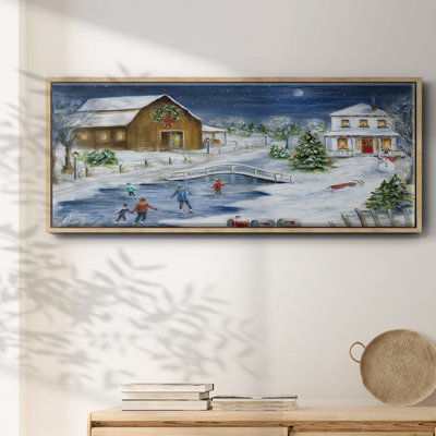 Winter Wonderland- Framed Canvas