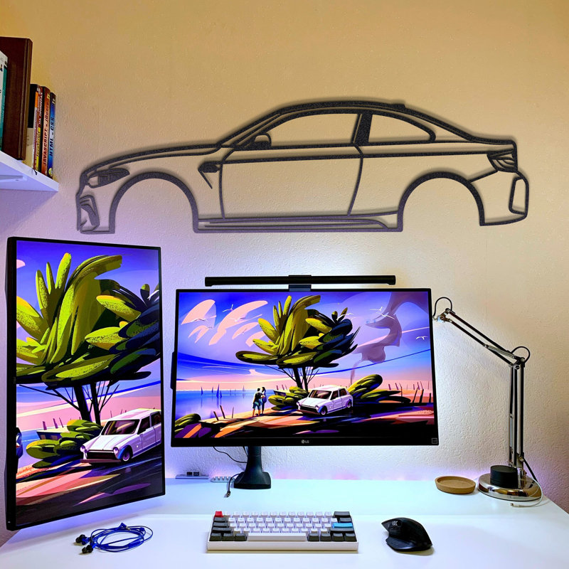 No Frame Print on Metal, 69" H x 20" W