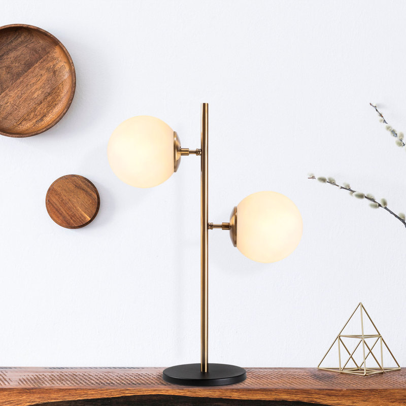 Lampe Chamond, Rétro, Crème