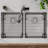 Elkay Crosstown Stainless Steel 13" x 15-1/2" x 1-1/4" Bottom Grid