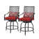Alyne Square 4 - Person 32'' Long Bar Height Dining Set with Cushions