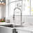 XWSI Pull Down Touch Kitchen Faucet